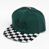 RTS YOUTH Forest Green/Checker PINCH PROOF Snapback