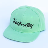 RTS Solid Mint TRUSTWORTHY Snapback