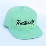 RTS Solid Mint TRUSTWORTHY Snapback