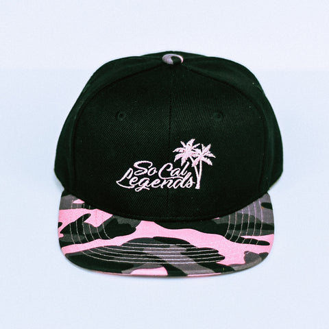 RTS Pink Camo Logo Snapback