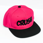 RTS YOUTH Pink/Black with Black CRUSH Snapback