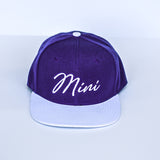 RTS ADULT Purple/White MINI Snapback