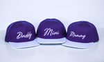 RTS ADULT Purple/White MINI Snapback