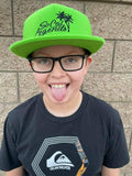 Neon Green Logo Snapback