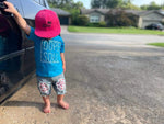 SOLID HOT PINK LOGO SNAPBACK - CUSTOMIZE YOUR LOGO COLOR