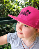 SOLID HOT PINK LOGO SNAPBACK - CUSTOMIZE YOUR LOGO COLOR