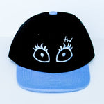 RTS TODDLER Black/Light Blue with Light Blue Sally Snapback