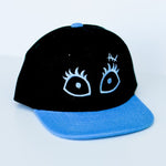 RTS TODDLER Black/Light Blue with Light Blue Sally Snapback