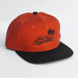 RTS YOUTH Burnt Orange and Black Logo Snapback