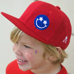 Patriotic Smiley Snapback